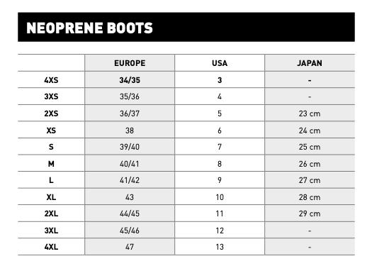 Mares 5mm Classic Boot